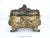 Bronze 19th Century French Gilt Bronze Jewelry Box Casket With Cherub and Birds For Sale - Image 8 of 12