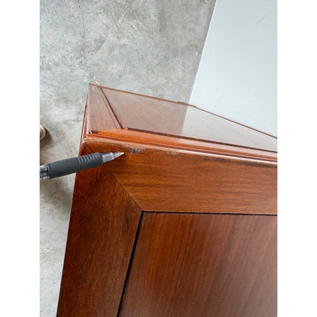 Vintage Baker Ming - Style Asian Chinoiserie Solid Wood Seven - Drawers Dresser For Sale - Image 10 of 12