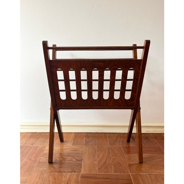 Magazine Rack by Cees Braakman for Pastoe, 1950s For Sale - Image 11 of 12