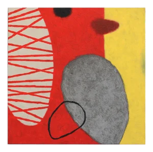 Colorful Original Painting "Easy Going" Janette Dye