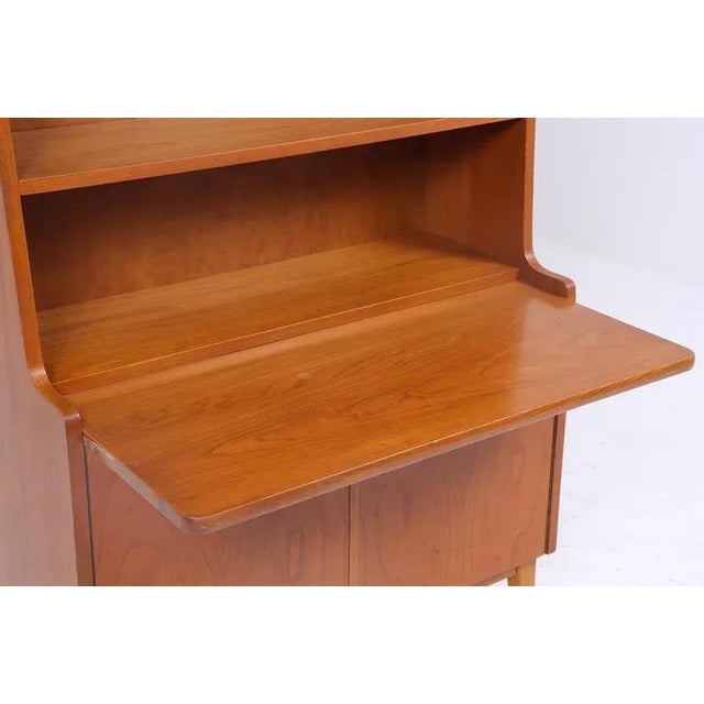 Wood Vintage Teak Bookcase, 1960s For Sale - Image 7 of 11