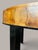 1930s Art Deco Oval Table with Wood Grain, 1930 For Sale - Image 5 of 7