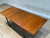 Brown Mid-Century Modern Double Extending Dining Table from McIntosh, 1960s For Sale - Image 8 of 17