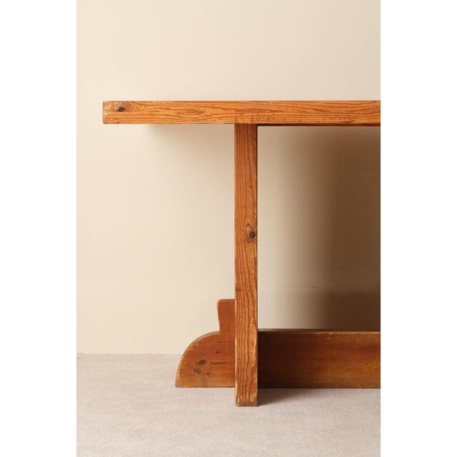 Lovö Table attributed to Axel Einar Hjorth for Nordiska Kompaniet, 1930s For Sale - Image 3 of 9