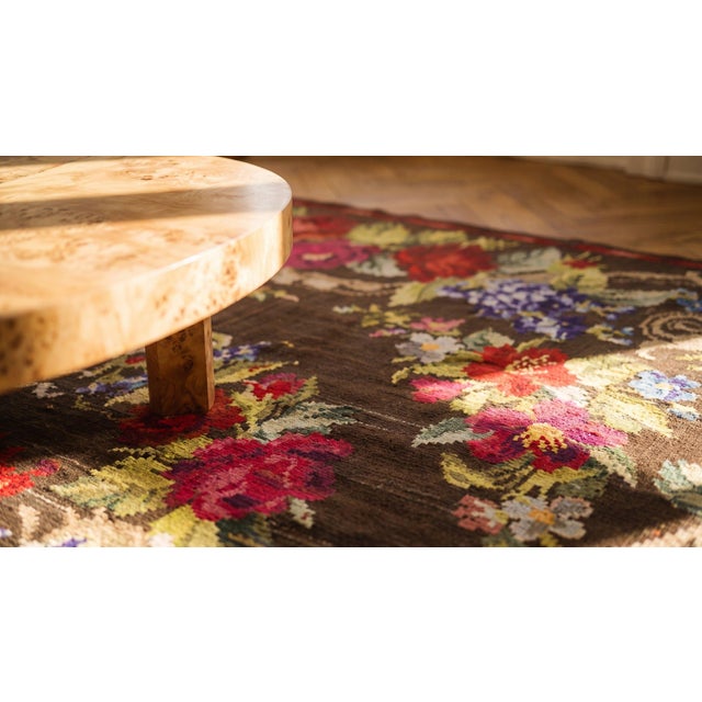 19th Century Besserabian Flat-Weave Carpet ( 7'2" x 7'2" - 218 x 218 ) For Sale - Image 13 of 15