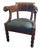 Empire Fauteuil De Bureau or Desk Chair, Circa 1820 For Sale