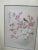 Early 20th Century Cherry Flower Blossoms & 2 Birds on Branches Framed Chinese Painting on Cloth For Sale - Image 5 of 6