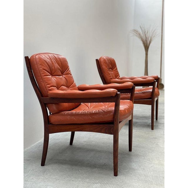 Set of Swedish Armchairs by Gunnar Kentemo for Göte-Möbler, 1960s For Sale - Image 3 of 18