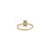 1.09ct Certified Natural Emerald Solitaire Ring With Diamonds in 14k Gold Size 7 For Sale - Image 9 of 15
