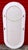 White Vintage Arched White Wicker Full Length Dressing Wall Mirror For Sale - Image 8 of 9