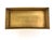 Vintage Hollywood Regency Gold-Tone Basket Weave Tissue Box & Guest Towel Holder For Sale - Image 10 of 12