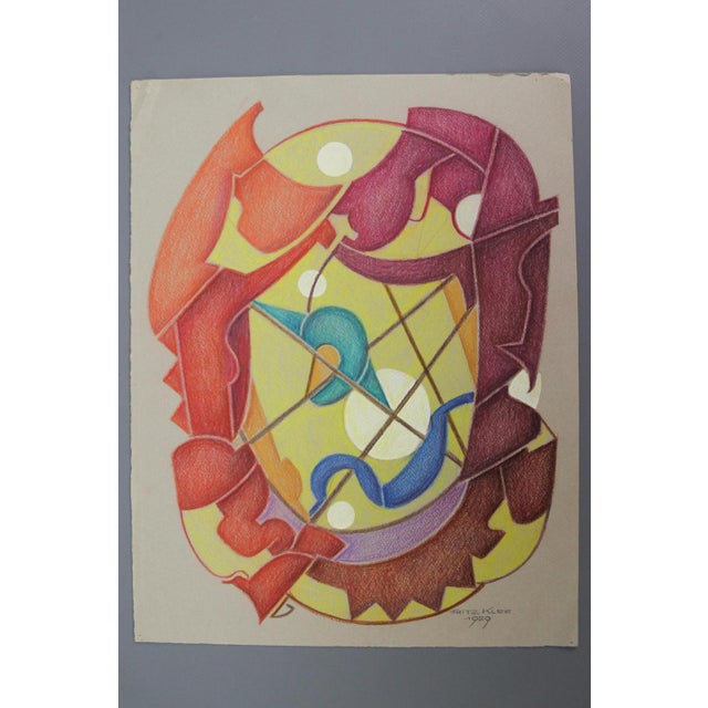 Fritz Klee, Abstract Composition, 1959, Drawing For Sale - Image 14 of 18