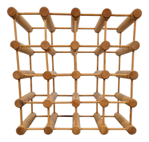 Vintage Wine Rack attributed to Richard Nissen for Langaa, Denmark, 1960s