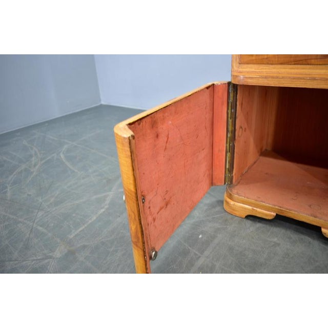 Art Deco Bedside Tables, Former Czechoslovakia, 1930s, Set of 2 For Sale - Image 6 of 18