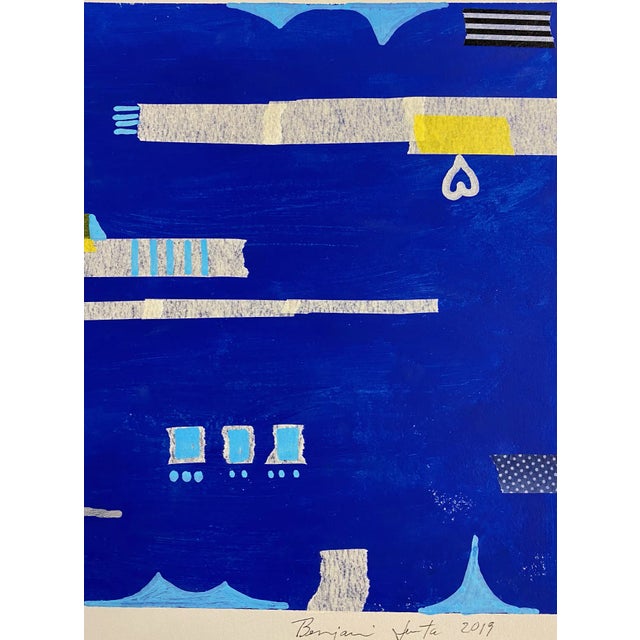 Contemporary Mixed Media Painting, "La Brea #4" For Sale - Image 4 of 4