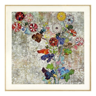 Takashi Murakami, Korin: Flowers of Resurrection (Framed, Hand Signed Lithograph), 2018 For Sale