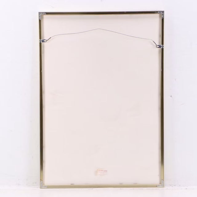 1970s 1970s Hoi Lebadang Hand Signed Limited Edition 77/195 Large Silkscreen Framed For Sale - Image 5 of 12