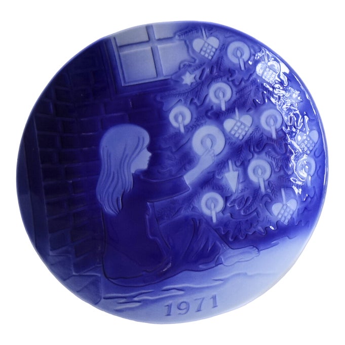 Vintage Christmas Limited Edition Plate from Desiree, Denmark