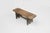 Industrial Grey Wooden Bench, France, 1890s For Sale - Image 5 of 11