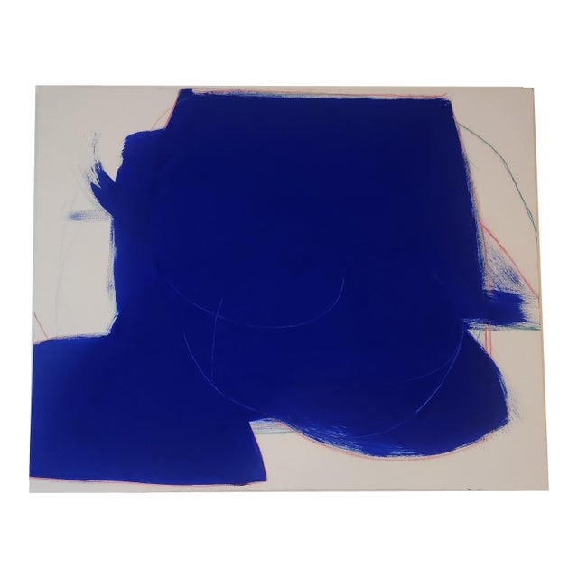 4 X 5' Abstract Painting on Canvas For Sale