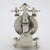 Large Vintage Italian Silver 800 English Clock Figurine from Arezzo, 1980s For Sale - Image 6 of 14