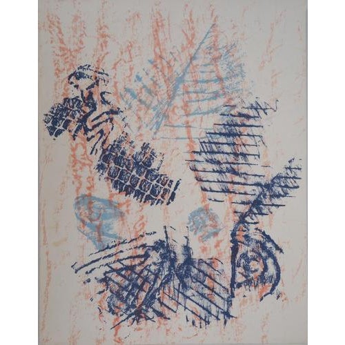 Mid 20th Century Max Enrst, Tribute to Autumn, 1964, Lithograph For Sale - Image 5 of 5