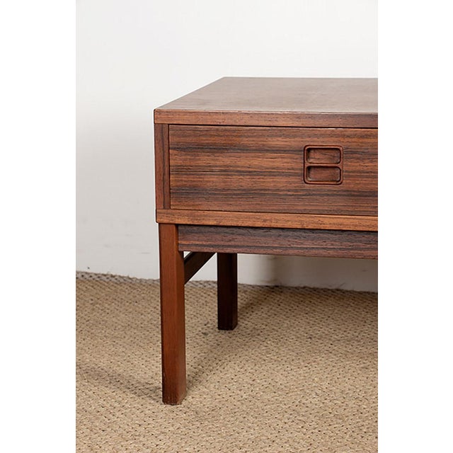Small Danish Rosewood Chest of Drawers, 1960s For Sale - Image 11 of 13