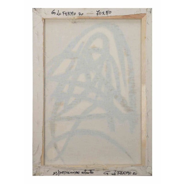 Abstract Expression is an original artwork realized by Giorgio Lo Fermo (b. 1947) in 2020. Original Oil Painting on...