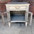 1960s Henredon Swedish Gustavian Brass-Lattice Floating Commode - Newly Painted For Sale - Image 12 of 17
