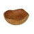 Simple Teak Wave Bowl For Sale In Los Angeles - Image 6 of 6