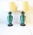 Blue Pair Dutch Blue White Green Porcelain Table Lamps Ginger Jar Style, Circa 1930s For Sale - Image 8 of 12