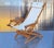 Vintage Foldable Deckchair in Light Mango Wood with Linen Cover from Camel, 1980s For Sale - Image 4 of 11