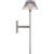 Waterford for Visual Comfort Signature Blaze 19" Tail Sconce in Polished Nickel with Clear Crystal For Sale In Houston - Image 6 of 13