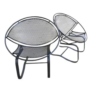Tempestini for Salterini Cantilever Radar Chairs - A Pair For Sale