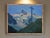 Grossglockner, Austrian Alps, Willi Hans Schwarz Oil on canvas painting depicting the Großglockner massif, a refined work...