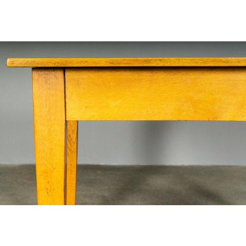 Art Nouveau Dining Table in Oak For Sale - Image 9 of 14