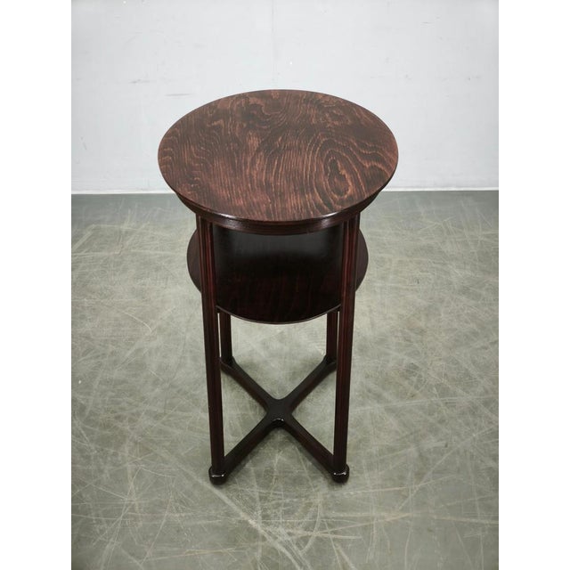 Vintage Oval Table by Josef Hoffmann for Jacob & Josef Kohn, 1890s For Sale - Image 10 of 14
