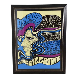 1967 Otis Rush & Chicago Blues Band, Canned Heat & the Grateful Dead at the Fillmore Poster For Sale
