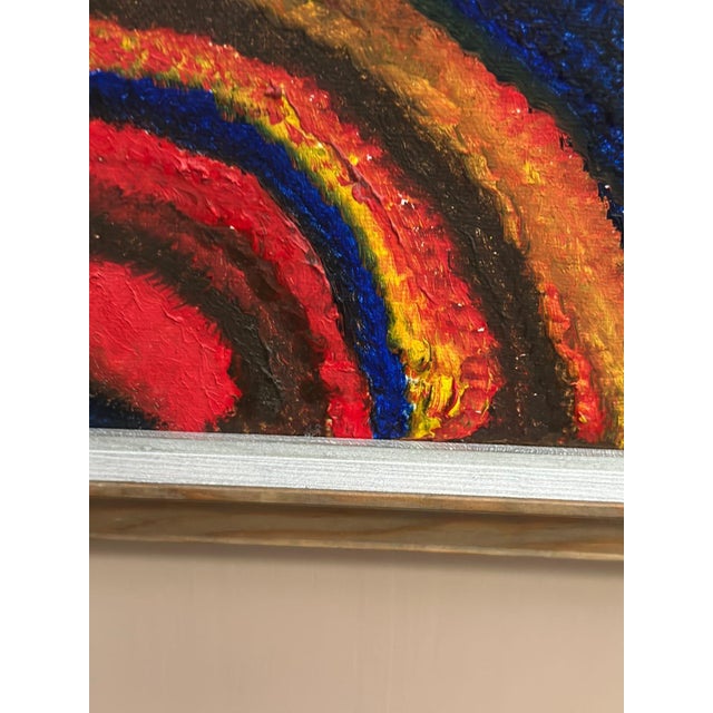 R. C. Reyes, Fantasia/Färg, 1990s, Oil on Canvas, Framed For Sale - Image 7 of 18
