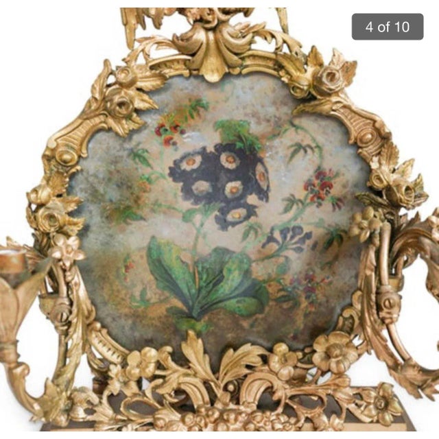 1940s Gilt Bronze Candelabras - a Pair For Sale - Image 12 of 13