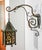 Early 20th Century Large Decorative Iron & Brass Exterior Sconce With Extended Mounting Bracket For Sale - Image 10 of 10