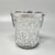 Glass Mid-Century Italian Cut Crystal and Brushed Metal Cocktail Set by Arir, 1960s, Set of 2 For Sale - Image 7 of 8