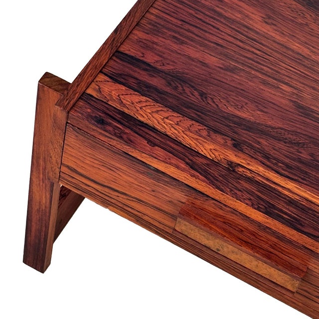 1960s Vintage Danish Rosewood Accent Chest For Sale - Image 5 of 7