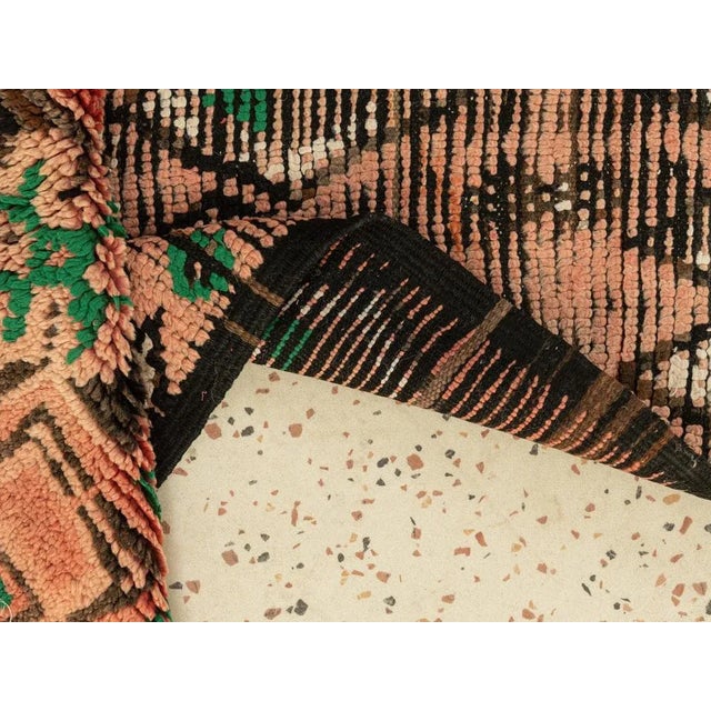 Textile Vintage Boujad Berber Rug For Sale - Image 7 of 9