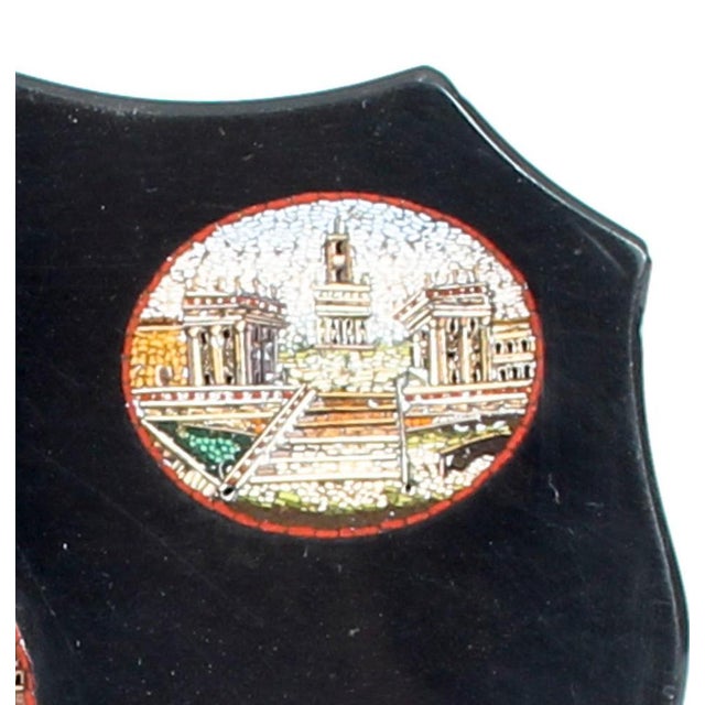 Italian Vatican Grand Tour Micro-Mosaic Marble Desk Weight, 19th Century For Sale - Image 5 of 18