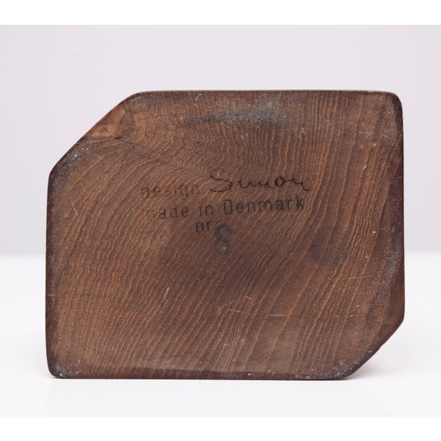 Mid-Century Modern Teak Sculpture by Simon Randers, Denmark, 1960s For Sale - Image 3 of 11