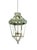 Celadon A Vintage “Visual Comfort” Style Iron Celadon Green Chandelier For Sale - Image 8 of 8