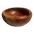 Mid 20th Century Hand-Carved Redwood Live Edge Burl Salad Bowl, Rustic Folk Art For Sale
