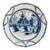 C. 1780 English Long Liza Pearlware Plate For Sale