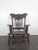 American Armchair with Spindles and Cane Seat For Sale - Image 4 of 12
